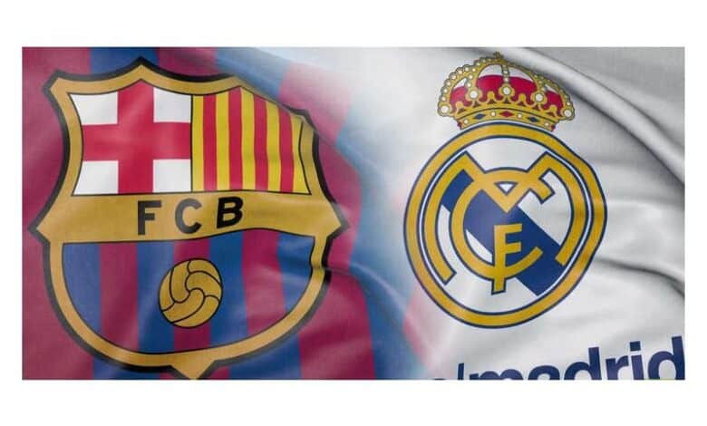ريال مدريد يستضيف نادي برشلونة في قمة الدوري الإسباني