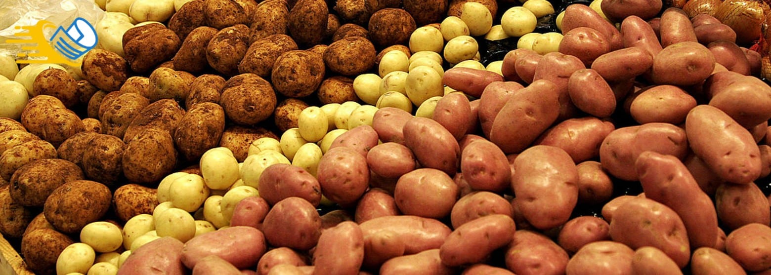 انواع مختلقة من البطاطا