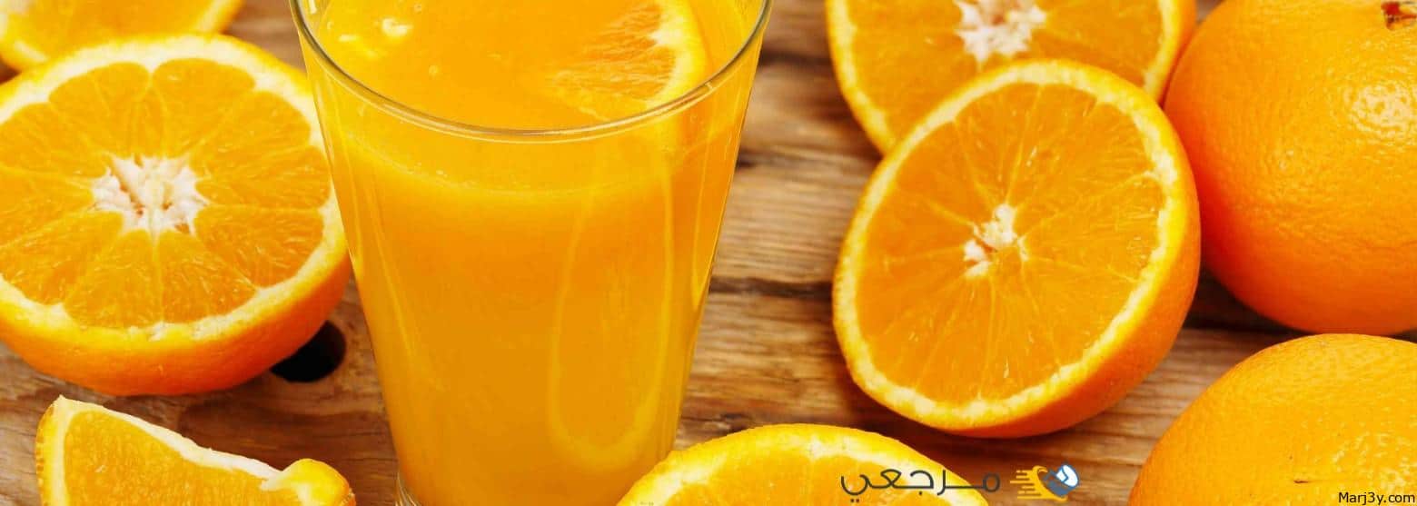 برتقال عصير برتقال