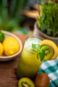 عصير الكيوي والليمون