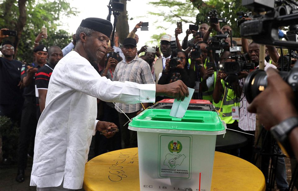 نائب الرئيس النيجيري يعلن عن ترشحه لحكم البلاد بعد تنحي الرئيس الحالي في 2023