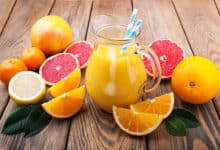 فوائد عصير البرتقال والليمون