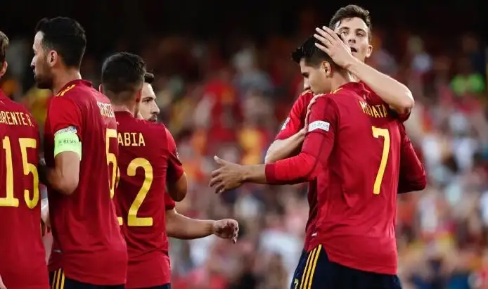 مباراة إسبانيا والتشيك في دوري الأمم الأوروبية والقنوات الناقلة