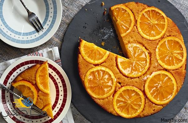 أبسط طريقة عمل كيكة البرتقال