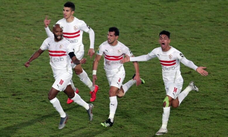 كأس مصر يشهد مباراة بين الزمالك والداخلية في إستاد القاهرة الدولي