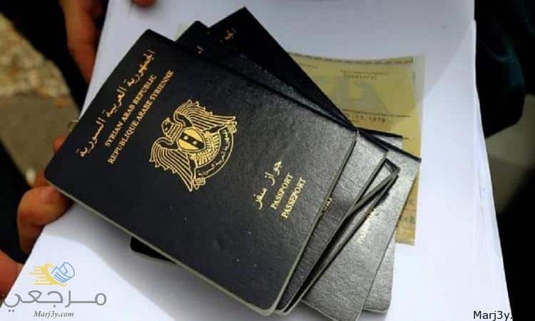 رسوم استخراج جواز عبر منصة الجوازات السورية
