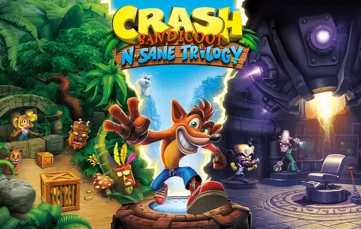 لعبة كراش Crash Bandicoot
