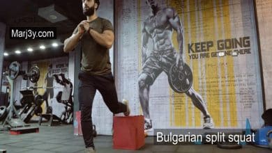 تمرين بلغاريان سكوات Bulgarian Split Squat