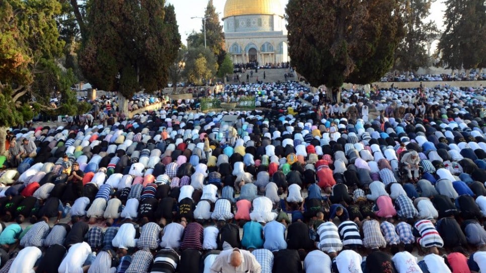 غلق باحات المسجد الأقصى لليهود حتى نهاية شهر رمضان