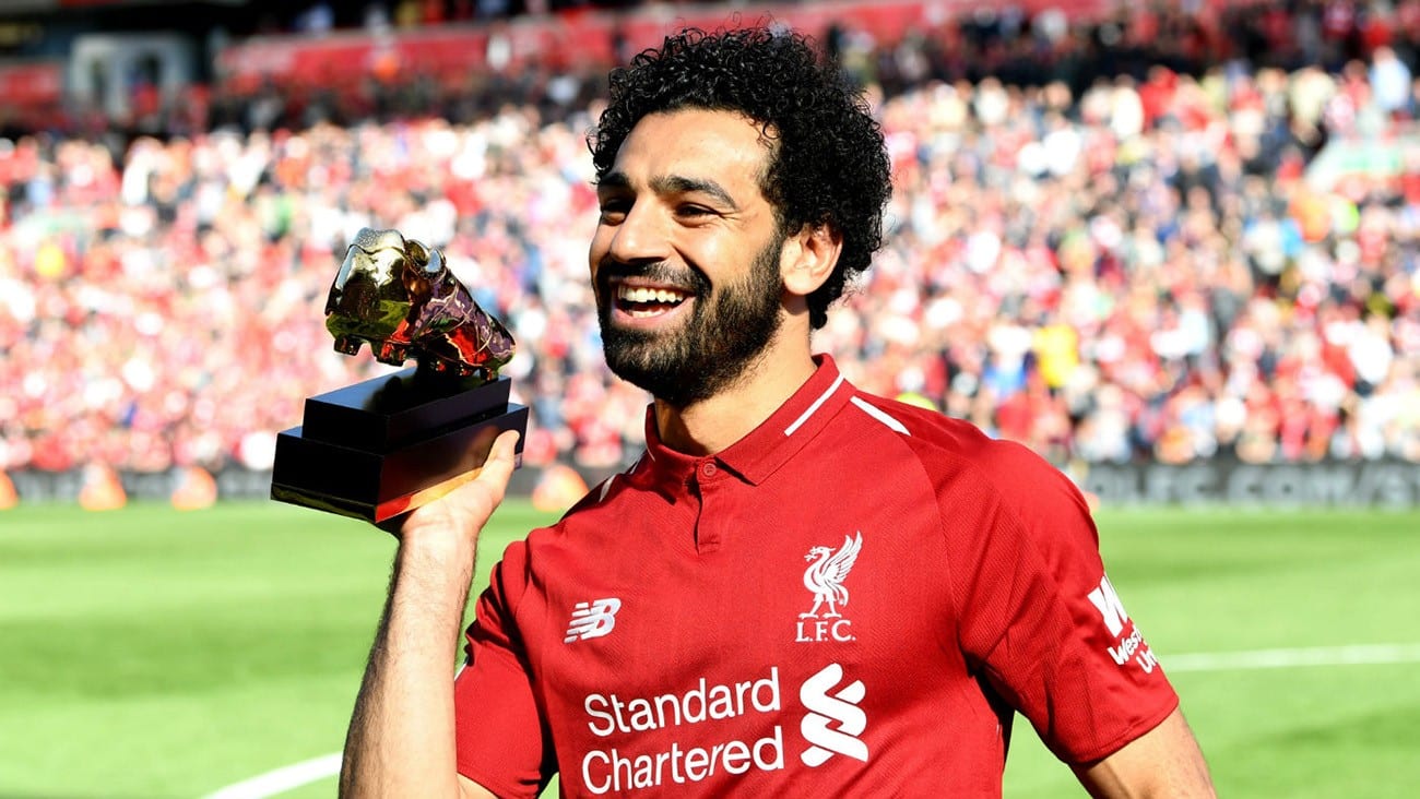 محمد صلاح يحصد العديد من الألقاب في الدوري الإنجليزي