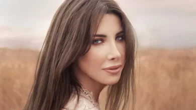 الفنانة نانسي عجرم تظهر بإطلالة جديدة