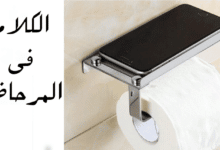 الحديث والكلام في المرحاض