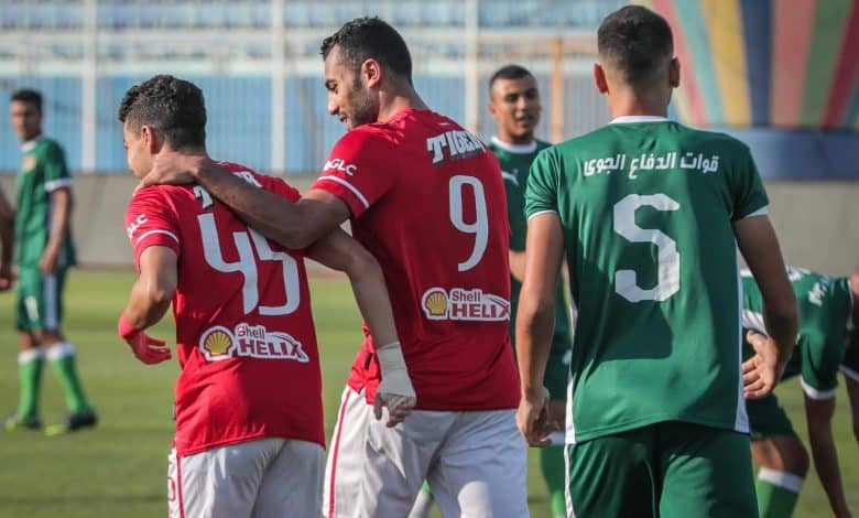 مباراة النادي الأهلي وإيسترن كومباني في الدوري