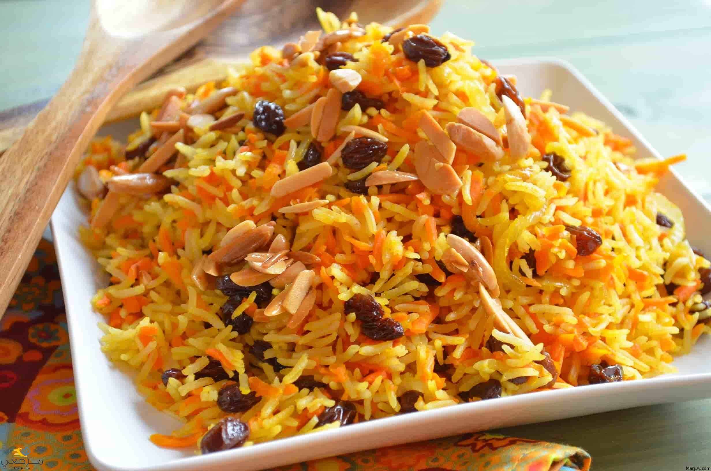 طريقة عمل رز أبيض مع دجاج