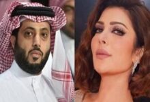 تركي آل شيخ ينشر صورة للفنانة أصالة وزوجها