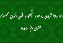 إذا وطأ الرجل زوجته المجنونة فهل يكون محصنًا