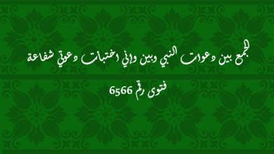 الجمع بين دعوات النبي وبين وإني اختبأت دعوتي شفاعة
