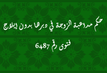 حكم مداعبة الزوجة في دبرها بدون إيلاج