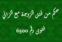 حكم من قتل الزوجة مع الزاني