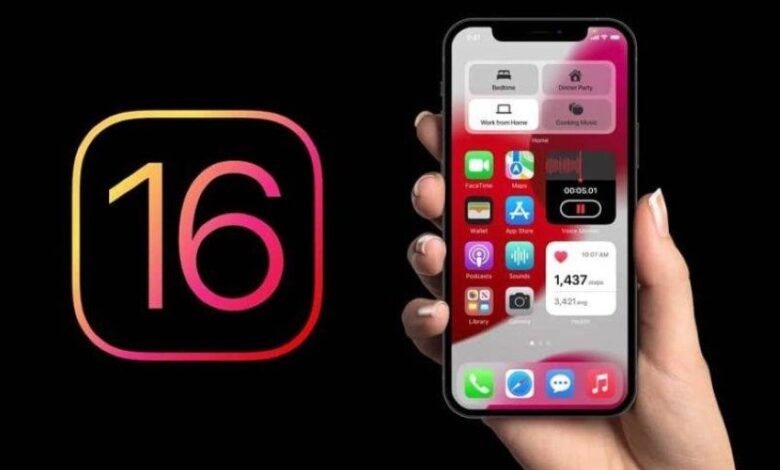 مميزات نظام تحديث IOS 16