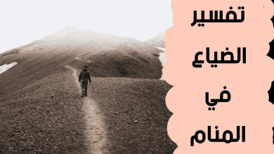 الضياع في المنام