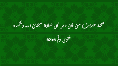 صحة حديث من قال دبر كل صلاة سبحان الله وبحمده