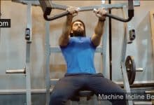 Chest exercises - Machine Incline Bench Press - تمارين الصدر بألة الضغط