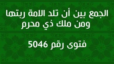 الجمع بين أن تلد الامة ربتها ومن ملك ذي محرم