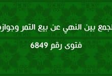 الجمع بين النهي عن بيع التمر وجوازه