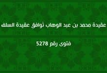 عقيدة محمد بن عبد الوهاب تُوافق عقيدة السلف