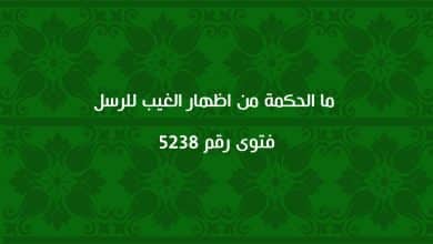 ما الحكمة من اظهار الغيب للرسل