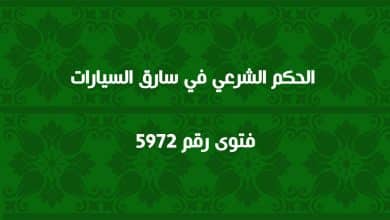 الحكم الشرعي في سارق السيارات