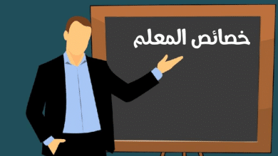 خصائص المعلم مصغرة