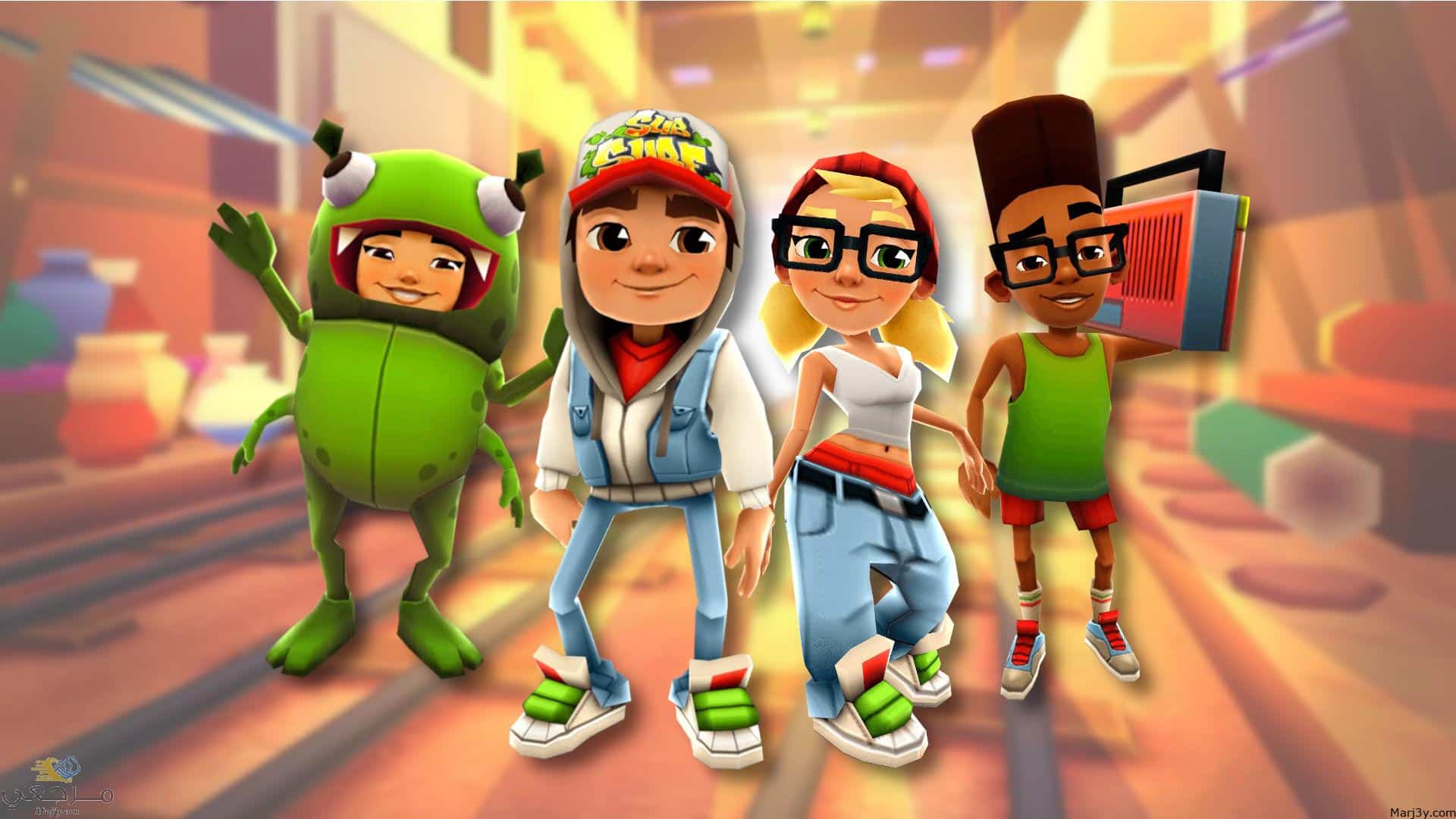 تحميل لعبة سابوي مهكرة Subway Surfers