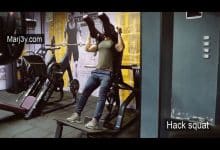 تمرين هاك سكوات Hack Squat