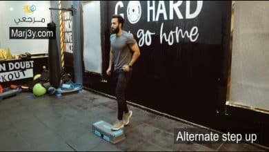 تمرين الأستيب التبادلي Alternative step up